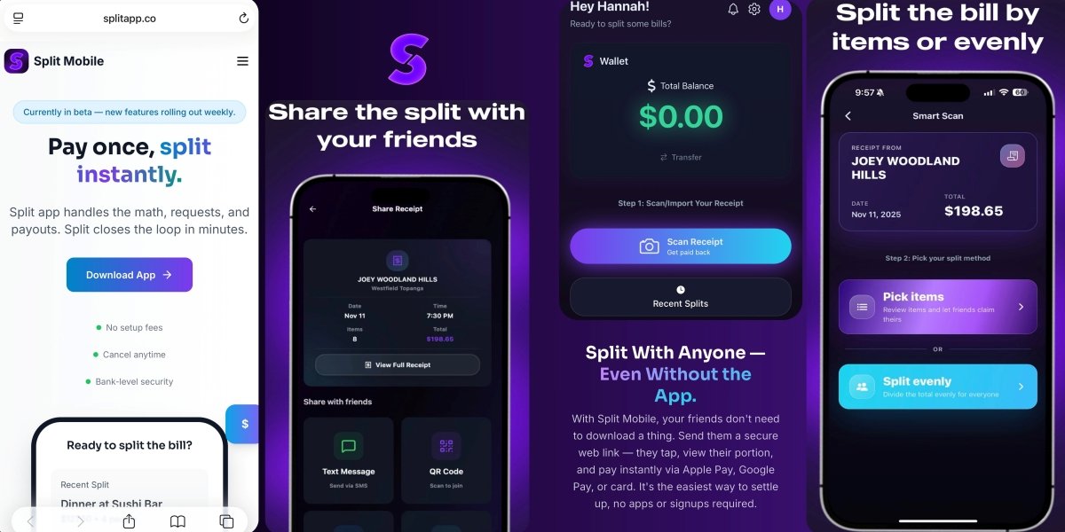 How Split Mobile Works & Why It’s Becoming the Go-To Effortless Tool for Group Split Payments