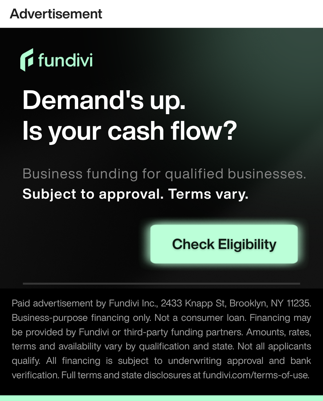 Quick online business loan approval